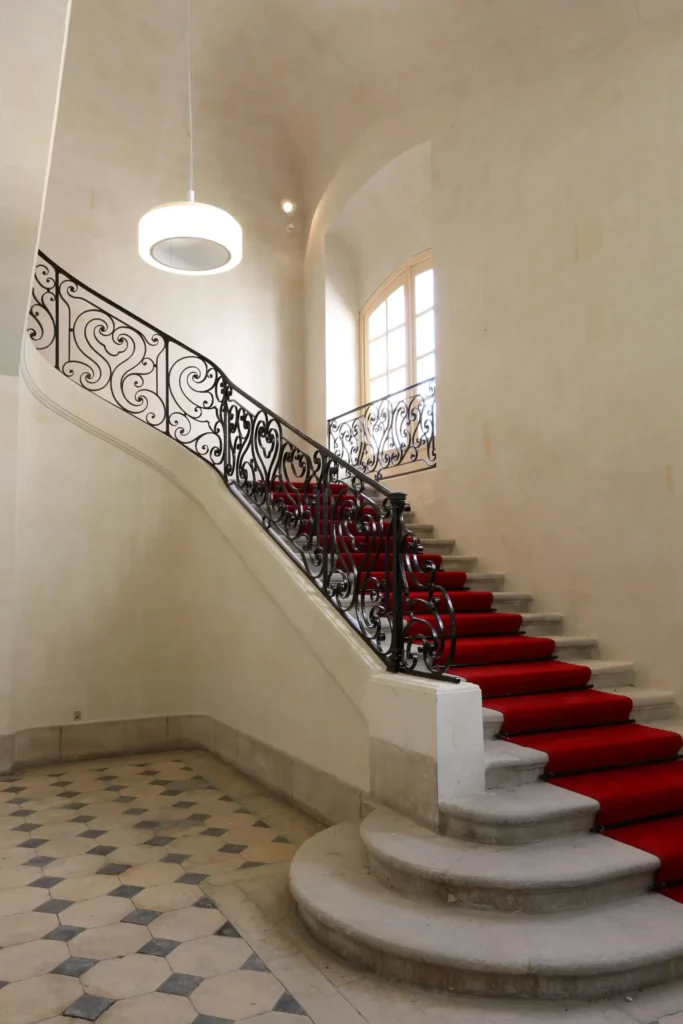 Malraux Nantes Intérieur Hôtel d'aux escalier