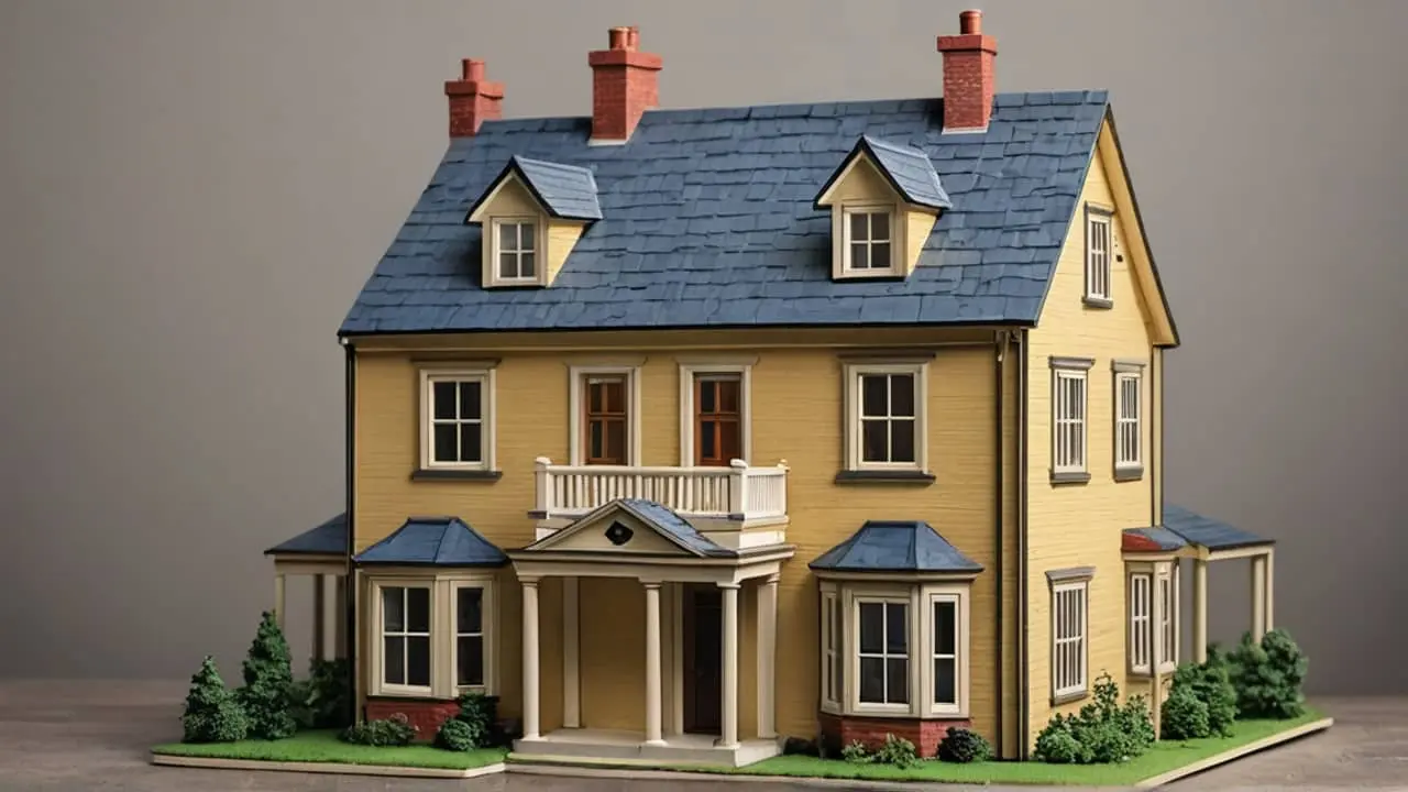 maquette d'une maison