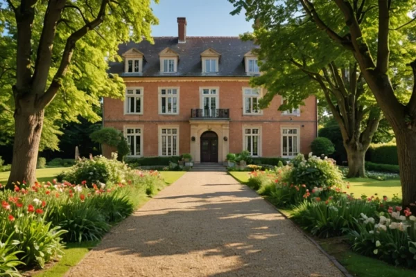 Monument Historique avec son allée centrale et ses jardins latéraux